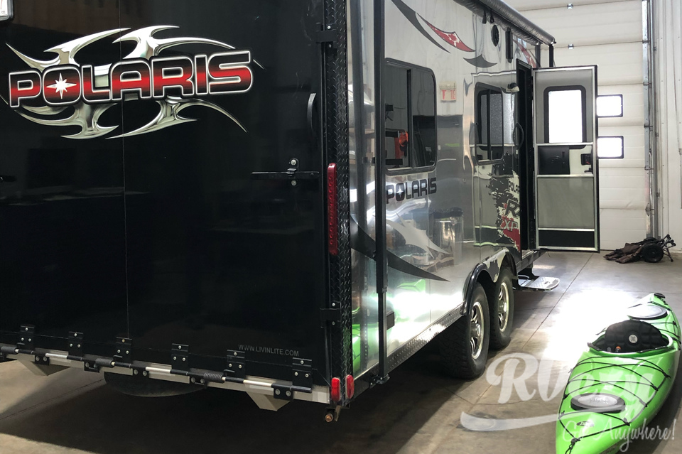 Dustin's Vrv Livin lite Toy Hauler RVezy